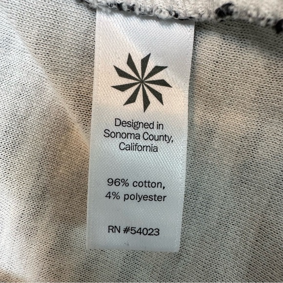 Athleta Ease Up Gray Black Stripe Sleeveless Dress, Small - Picture 8 of 12